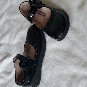 Girls LUBIBEIBEI EU 31/Size 13 Black Mary Jane's